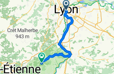 Route in der Bikemap App öffnen