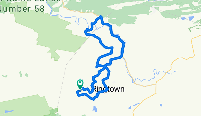 Ringtown 21 mile loop