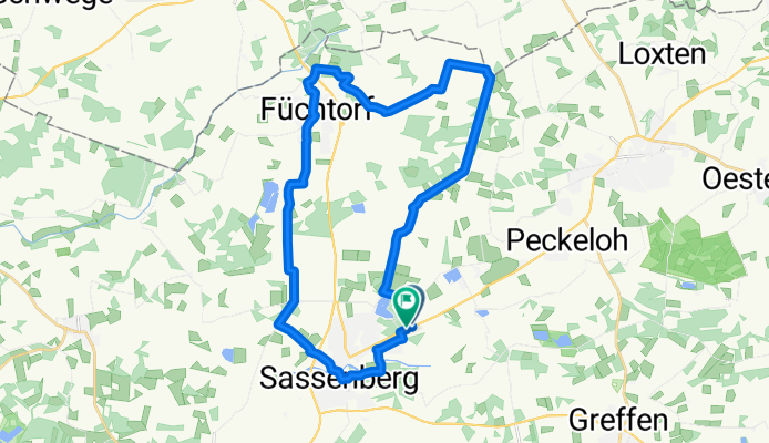 Rundweg Campingplatz Heidewald - Schloss Harkotten