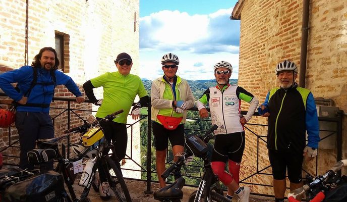Photo 1 of the Bikemap route "TolentinoMontemonacoAscoli"