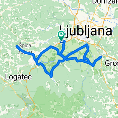 y-Podlipa-x-Škofljica 100 km ravnina