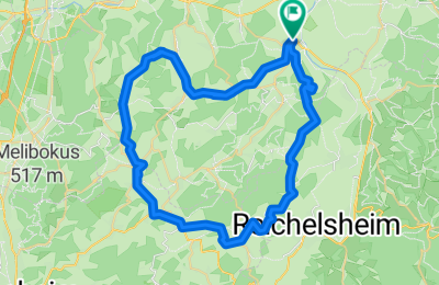 Route in der Bikemap App öffnen