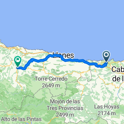  San Vicente de Barquero to Cangis de Onis