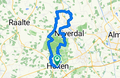 Route in der Bikemap App öffnen