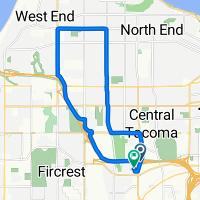 ride through Tacoma