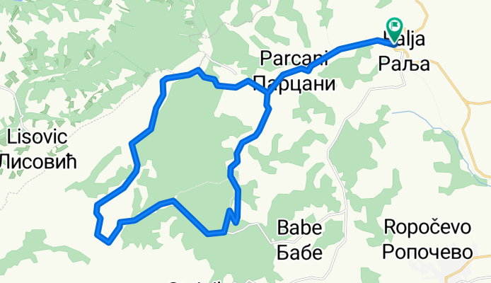 Baberius mtb staza 1