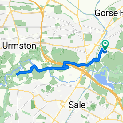 ride through Trafford