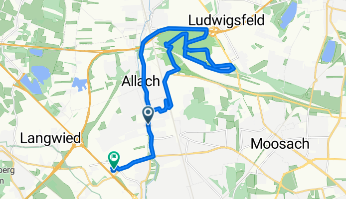 ride through Munich