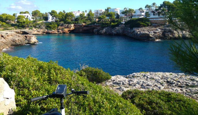 Photo 2 of the Bikemap route "Mallorca: Portopetro-cala d'Or-Calonge-s'Alqueria Blanca-Portopetro"