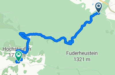 Route in der Bikemap App öffnen