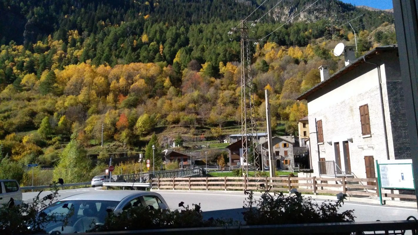 ride through Bormio