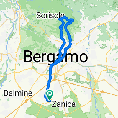 vtt bergame 30 km