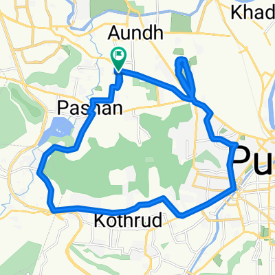 Lengthy ride through Pune