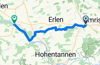 Route in der Bikemap App öffnen