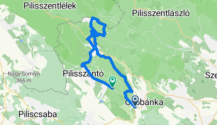 Csobánka - Pszentkereszt - Dobogókő és vissza