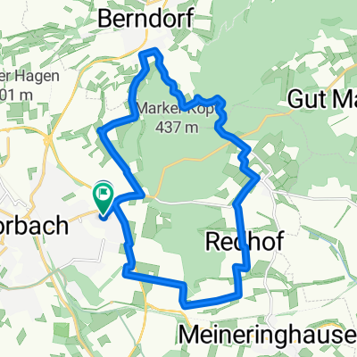 Radrunde durch Korbach