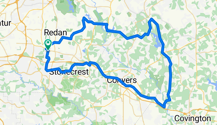 Long bike tour through Kings Ridge