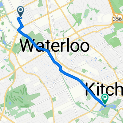 To Victoria Park Lake