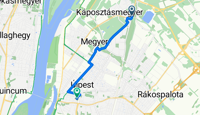 Káposztásmegyer - Újpest, Szent István tér