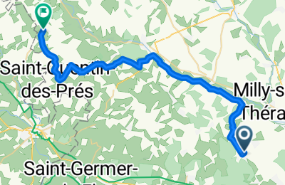 Route in der Bikemap App öffnen
