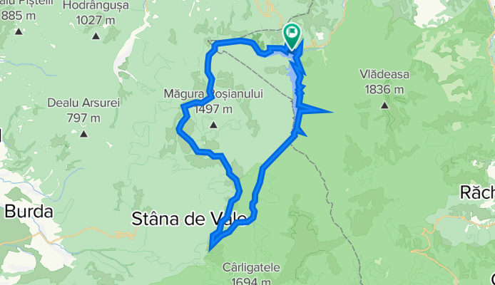 Drăgan-tó - Ló-havas - Drăgan-tó túra