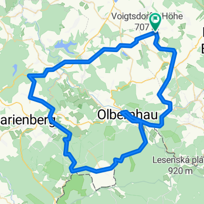 Voigtsdorf-Olbernhau-Grünthal-Marienberg