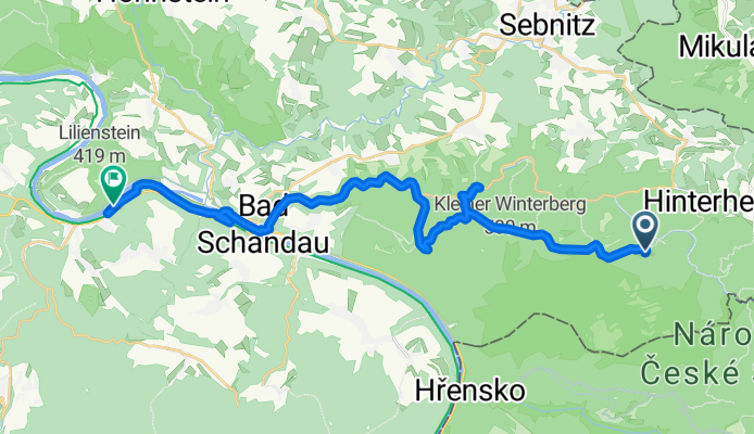 Radrunde durch Königstein