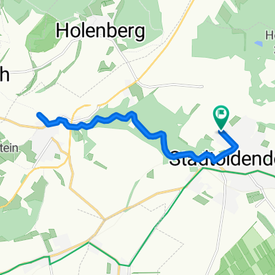 Vom Regen erwischt!