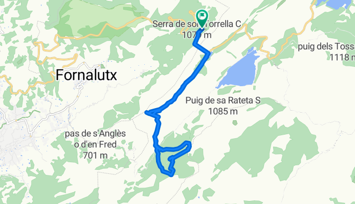 Mallorca a peu: puig de l'Ofre per la coma de Son Torrella