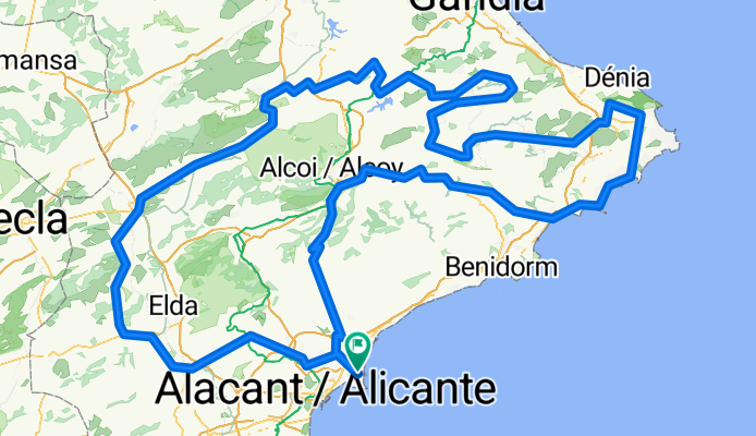 Brevet Randonneur 400K Alicante 2018