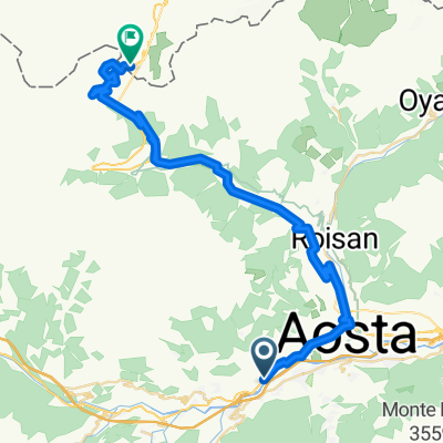 Aosta - Colle del Gran San Bernardo