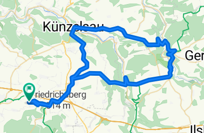 Route in der Bikemap App öffnen