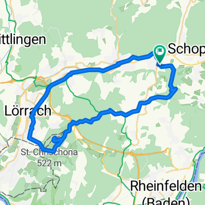 Dinkelberg Runde Maulburg - Inzlingen