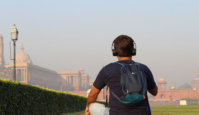 Foto 1 der Bikemap-Route "Ride through New Delhi" Foto 1 der Bikemap-Route "Ride through New Delhi"