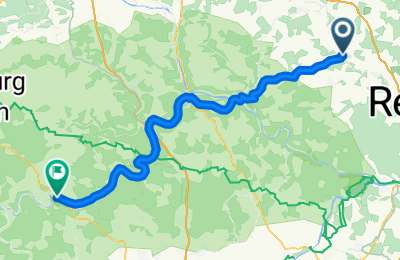 Route in der Bikemap App öffnen