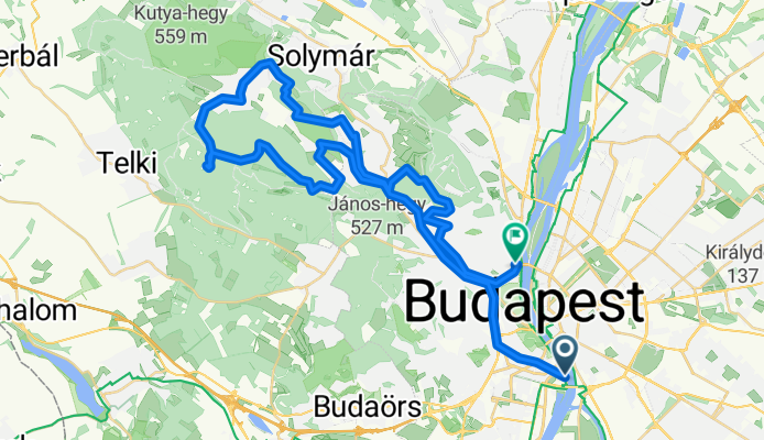 Nagy-Kopasz  - Muflon Itató - Árpád-kilátó - Apáthy-szikla