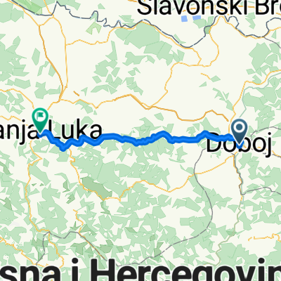 doboj nach banja luka