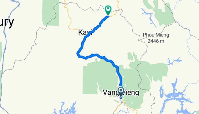 Stage 5 Vang Vieng - Nam Ken