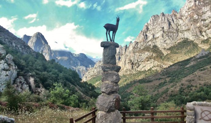 Foto 2 de la ruta de Bikemap "FUENTE DE - CAIN - FUENTE DE"