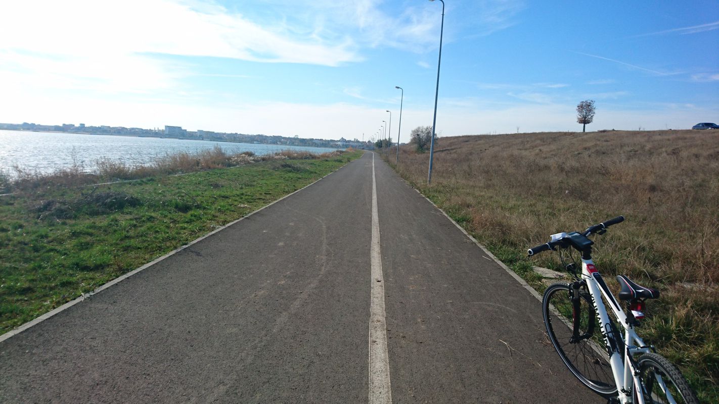 Brief ride through Techirghiol