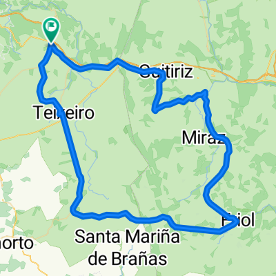 Montesalgueiro - Teixeiro - Sobrado - Friol - Parga - Guitiriz