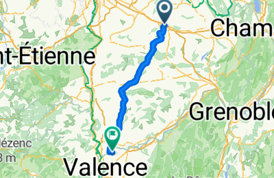 Route in der Bikemap App öffnen