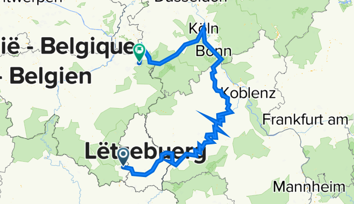 Luxemburg - Mosel - Rhein - Eifel