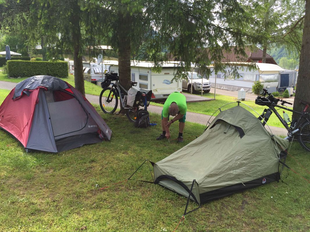 Passau - Wien mit Schlafsack und Zelt