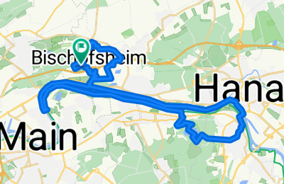 Route in der Bikemap App öffnen