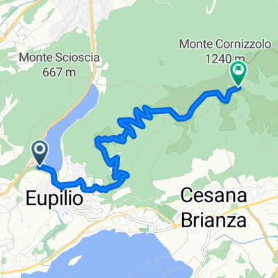 Da Eupilio al Cornizzolo