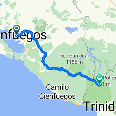 Cienfuegos to Topes De Collantes