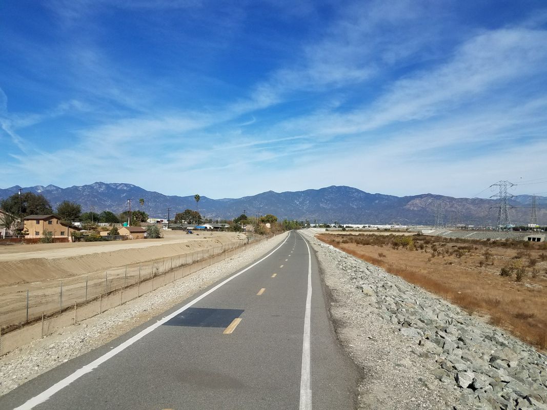Long bike tour through Whittier