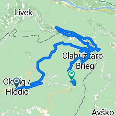 Da Clodig a Zavart, modificare, anello bivacco Zanuso