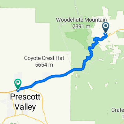 Jerome to Prescott Valley